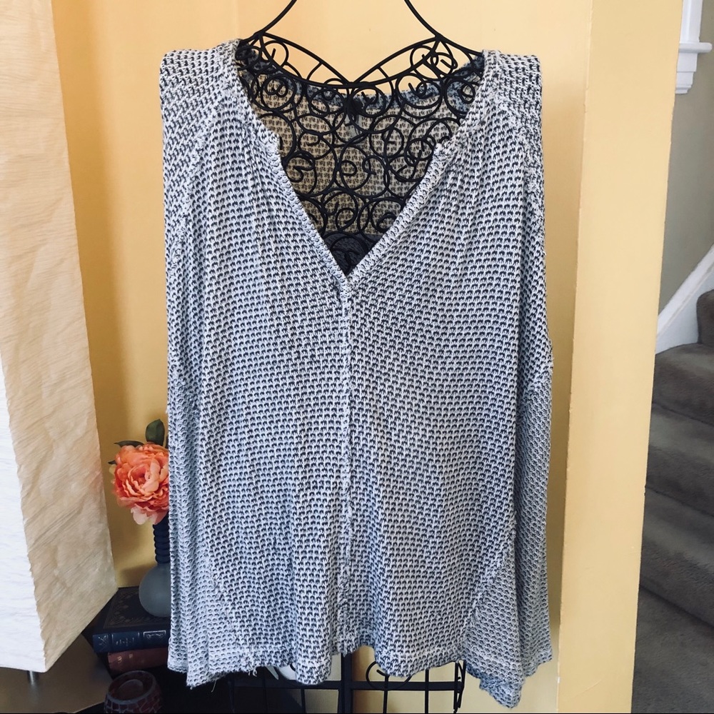 FREE PEOPLE cozy oversized pullover longsleeve, M